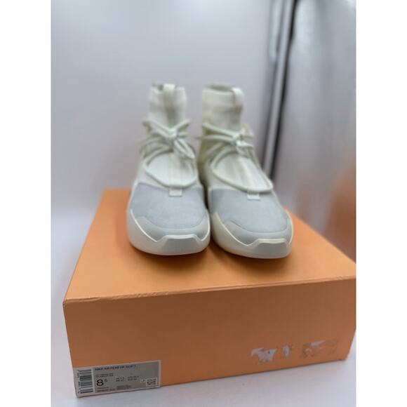 Size 8.5 - Nike Air Fear Of God 1 Sail - Picture 1 of 10
